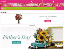 Tablet Screenshot of flowerandgiftbasket.com